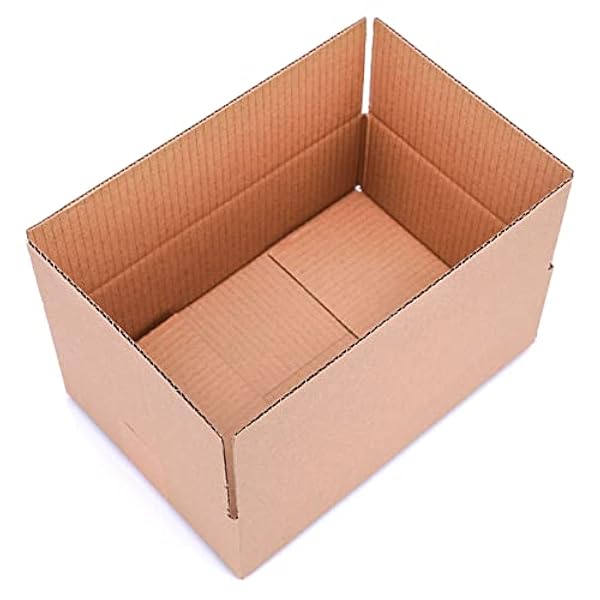 250 vouwdozen 295x195x90 mm dozen bruin 1-golf verzenddozen klein - KK 33